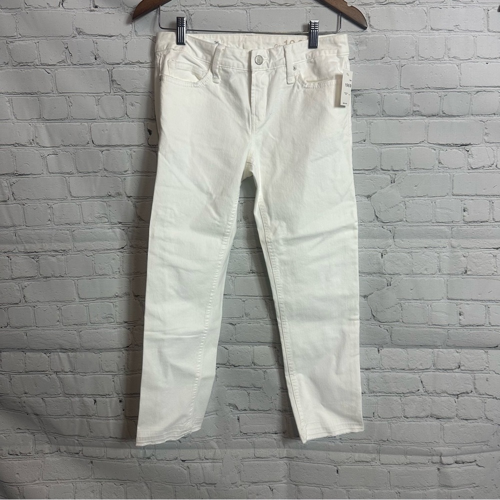 GAP Off-White Denim Jeans